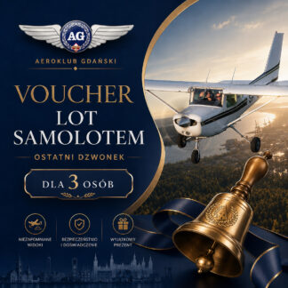 Lot 20 min – Cessna 172 dla 3 osób – Ostatni dzwonek!